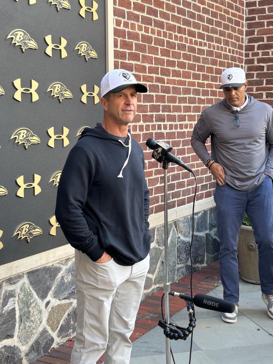 John Harbaugh says OLB Tavius Robinson will be placed on IR today. Rookie OL Emery Jones will take Robinson’s spot on the 53-man roster. 