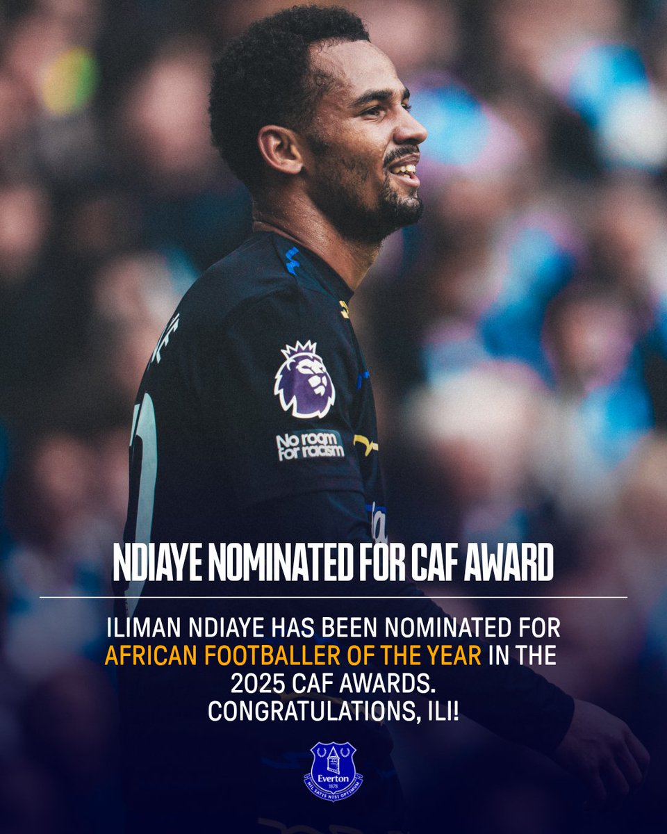 Everton's tweet image. Completely deserved. Congratulations, Ili! ⭐️