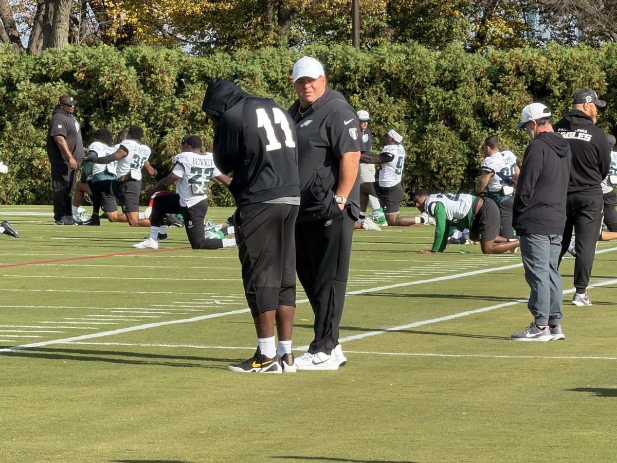 Looks like no practice for A.J. Brown. 
