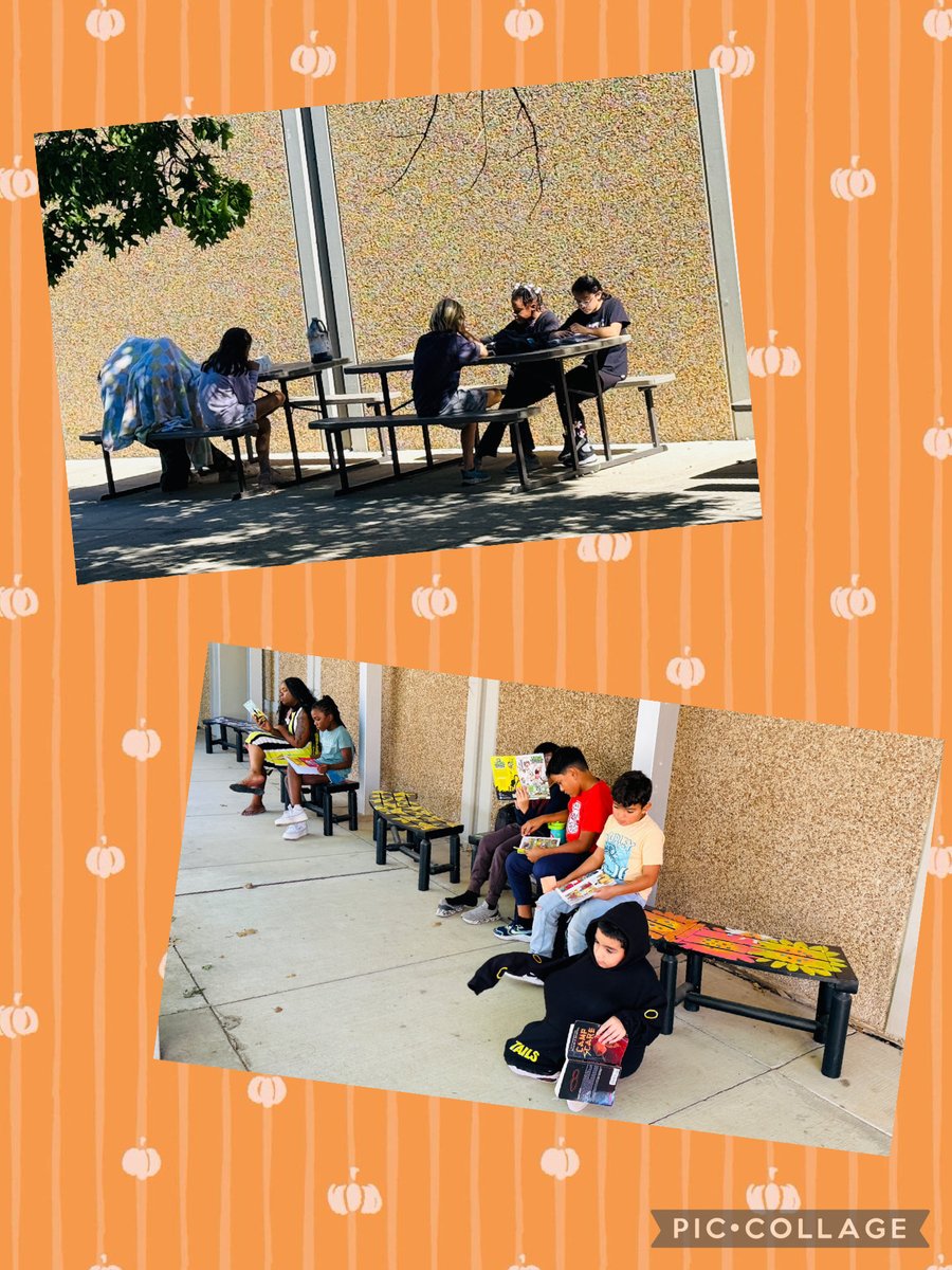 joanaly5's tweet image. Such a great day to read independently outside! Wonderful fall weather! Great job Ms.Mitchell for modeling &amp;amp; inspiring our students to love reading! @JonesAcademy1 #sololomejor #oneteamonegoal #readeveryday