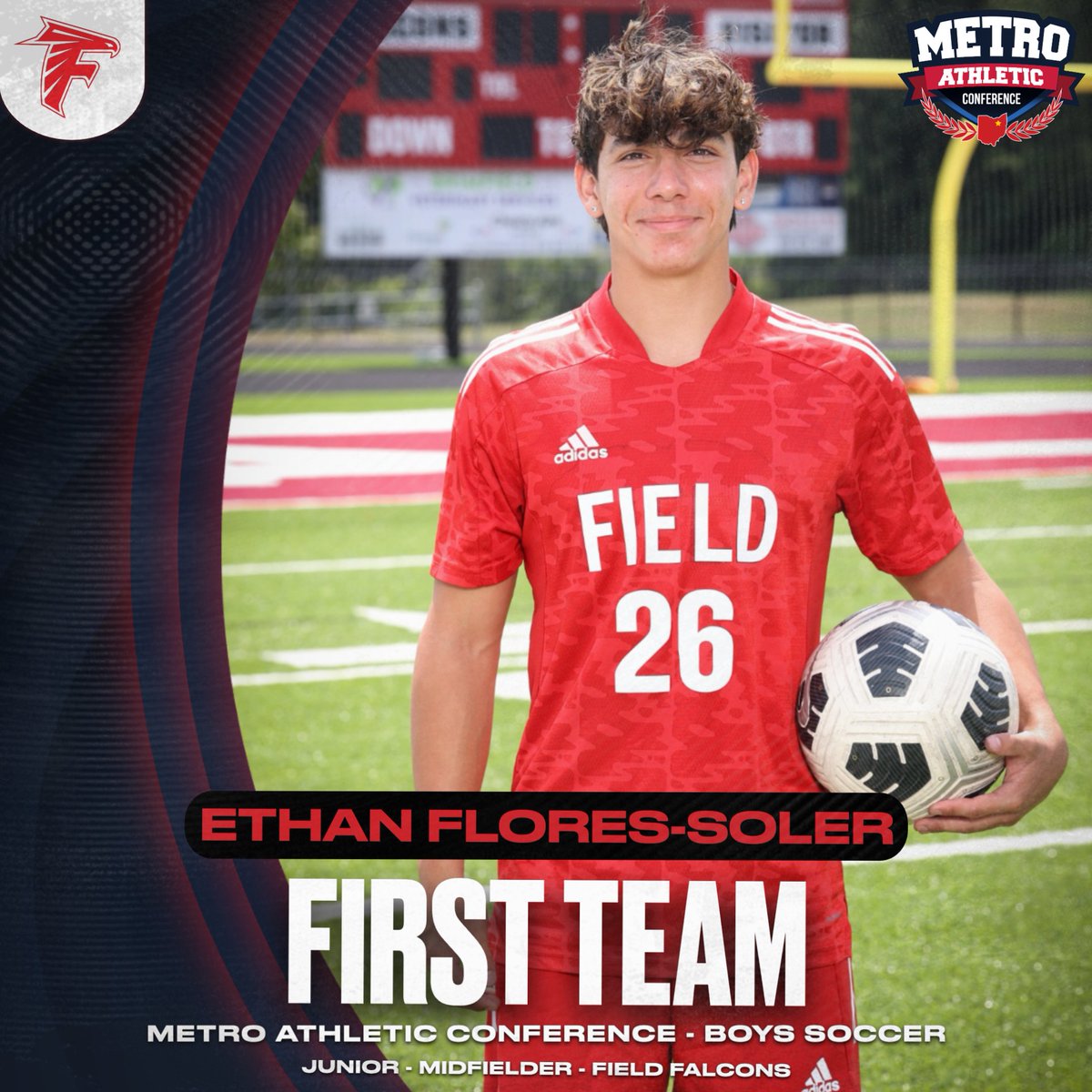 Cedric Martin - Field (12) <a href="/FieldBSOC/">Field Boys Soccer</a> 
Mitch Adams - Field (12)
Ethan Flores-Soler - Field (11)