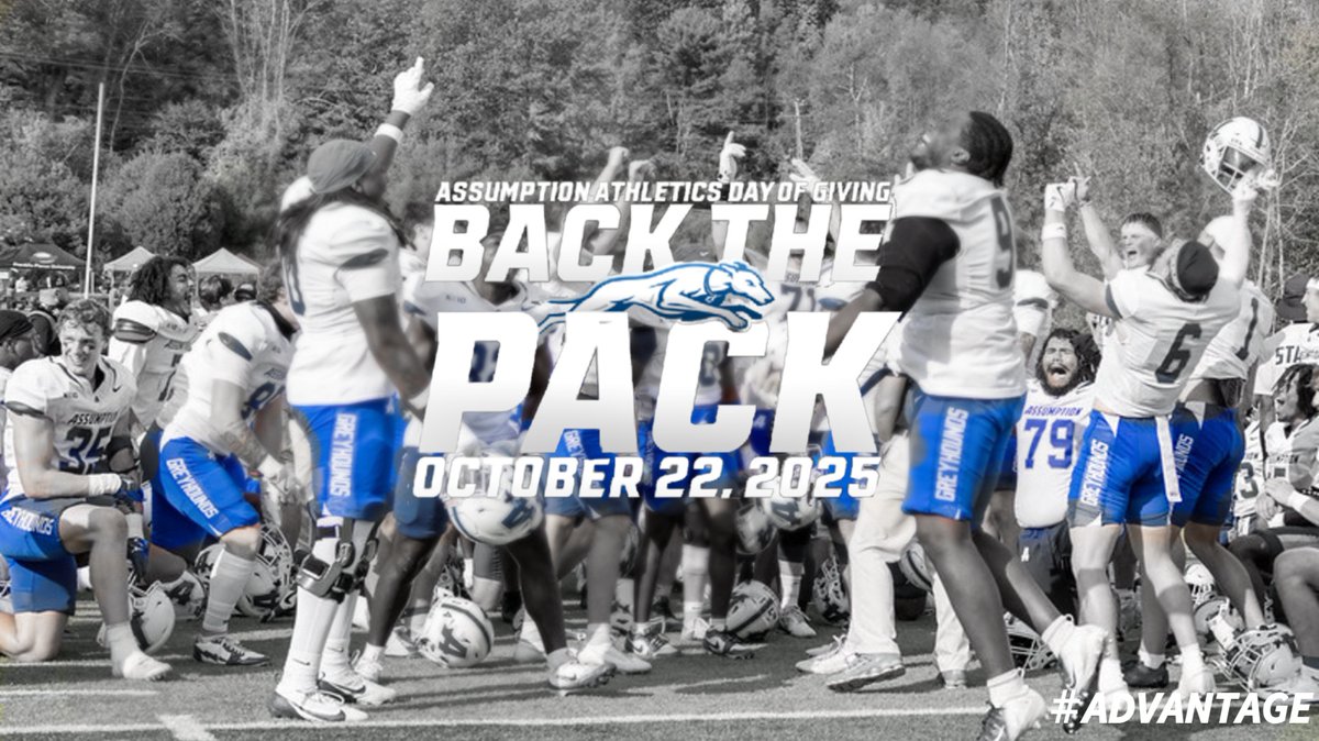 AssumptionFB's tweet image. #𝙃𝙊𝙐𝙉𝘿𝙉𝘼𝙏𝙄𝙊𝙉- We need YOU to help us cross the finish line and meet our goal of 100 participants! All gifts are greatly appreciated!
▶️assumption.edu/backthepack 
#𝘼𝘿𝙑𝘼𝙉𝙏𝘼𝙂𝙀