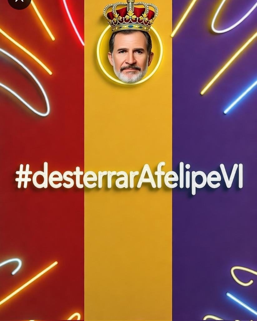 LfilodelabrechA's tweet image. #desterrarAFelipeVI voy a poner un hilo de carteleria del hastag. Diganme cual les gusta mas y compartan por sus muros los que quieran, no es r0bar, es compartir.