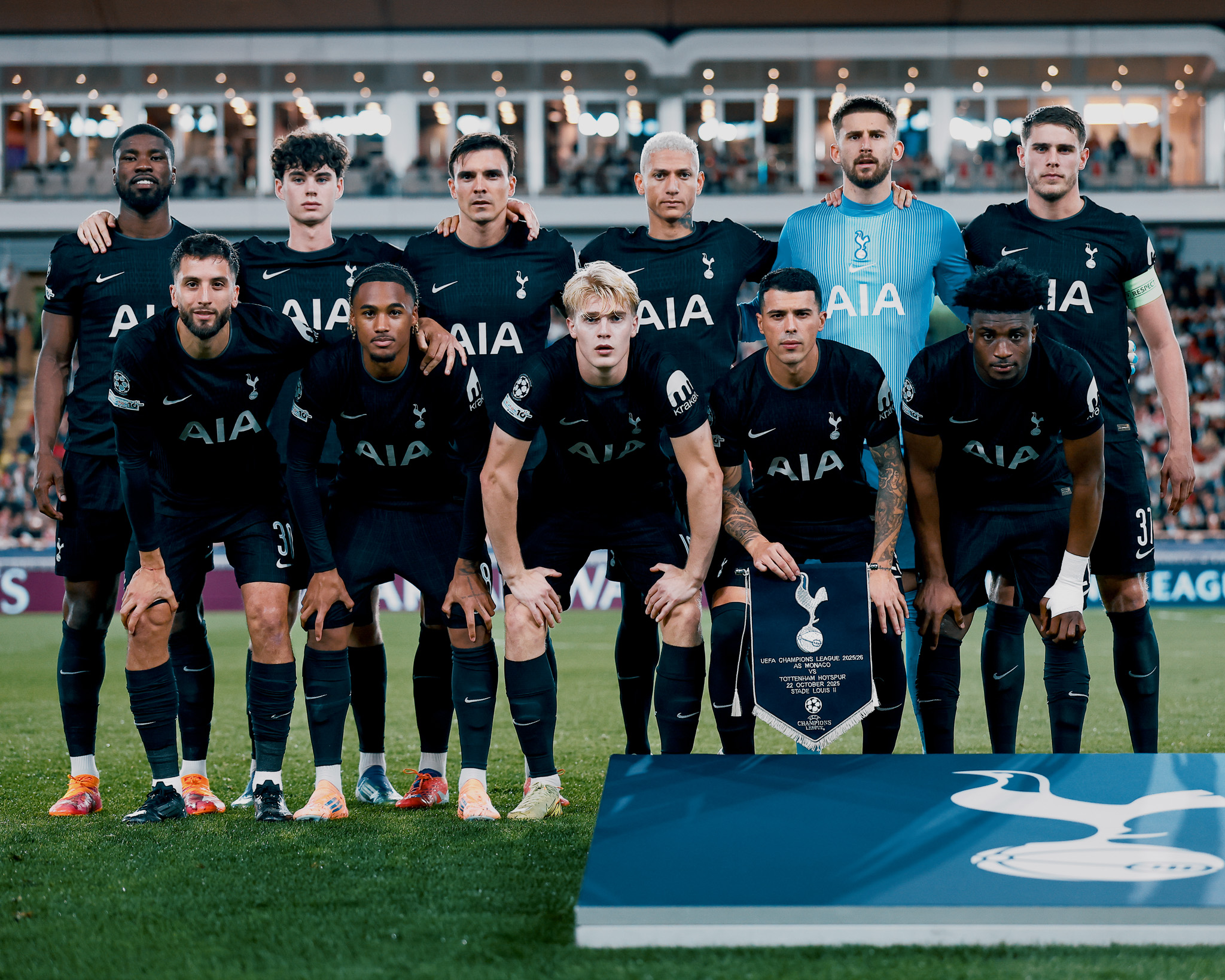 Thomas Frank believes Tottenham Hotspur got increasingly poor as the Monaco game wore on. 