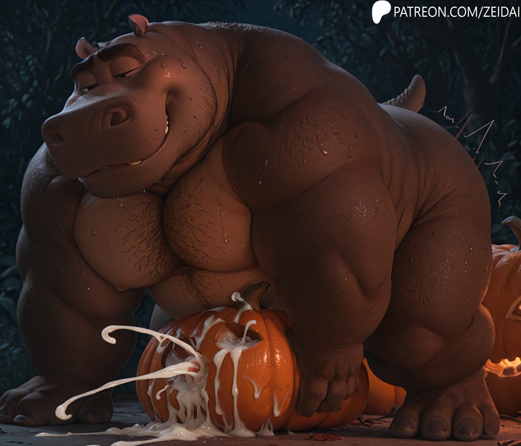 "Oh damn, I really let loose there, that's a good load.”

Motomoto celebrating Halloween in his own way.