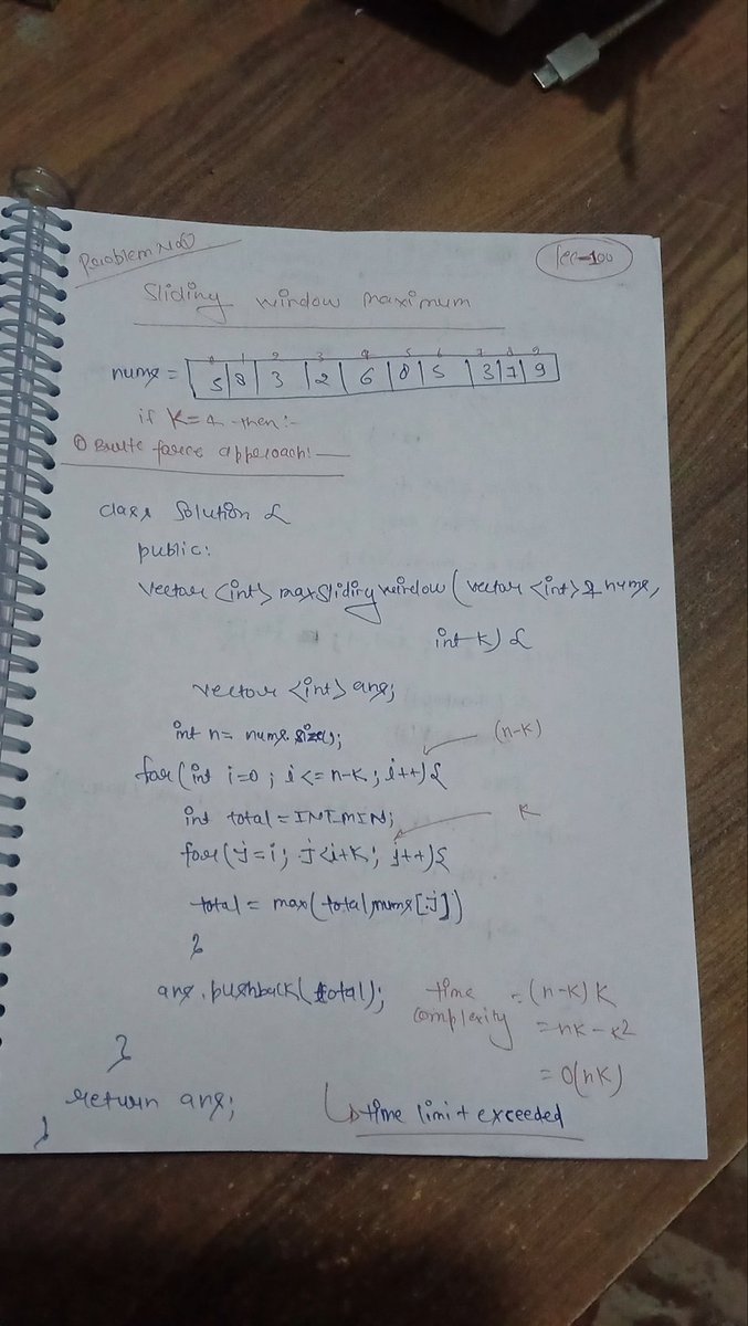 programmersatya's tweet image. 💡 Day 17 of #100DaysOfDSA
✅ Sliding window maximum
✅ Minimum number of K
I’m currently learning Data Structures & Algorithms in C++ from the CoderArmy YouTube channel with Rohit Negi brother — an amazing mentor .
#100DaysOfCode #DSA