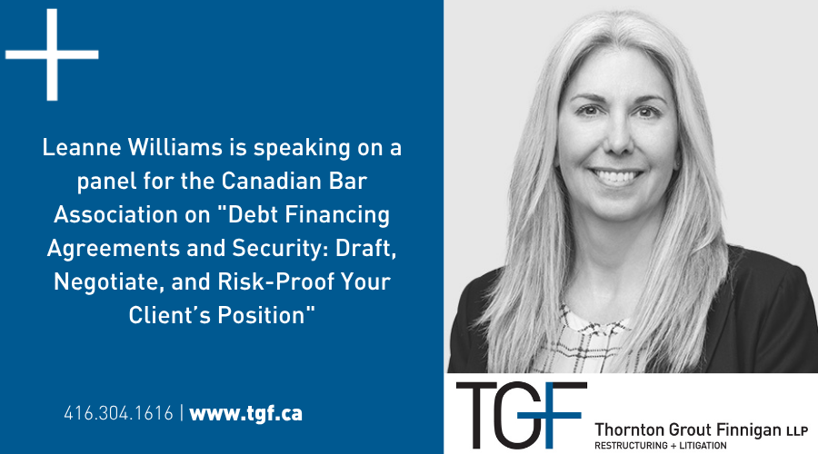 Thornton Grout Finnigan LLP tweet media