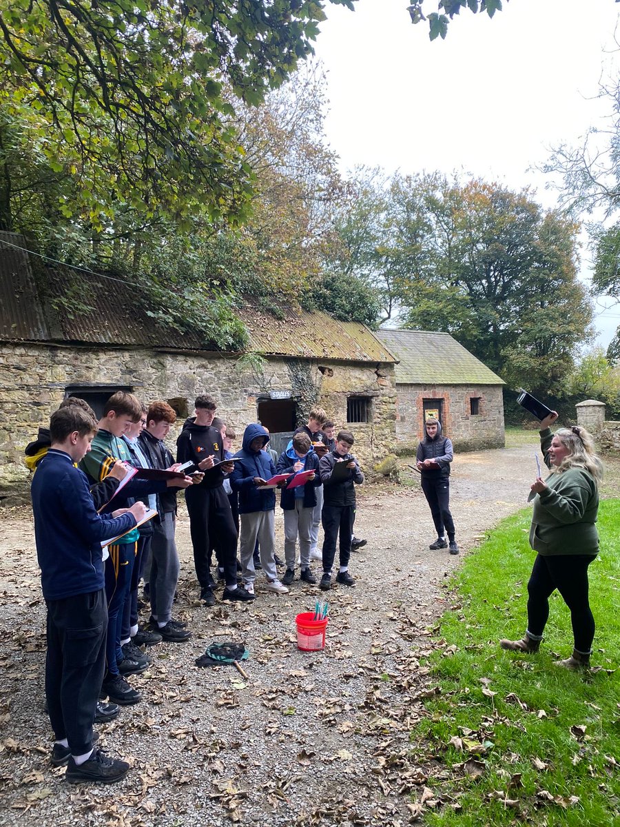GCC_NewRoss's tweet image. 3rd Year Science students exploring nature on their recent ecology trip to Secret Valley 🌿🔍 #FieldTrip #ecologyinaction