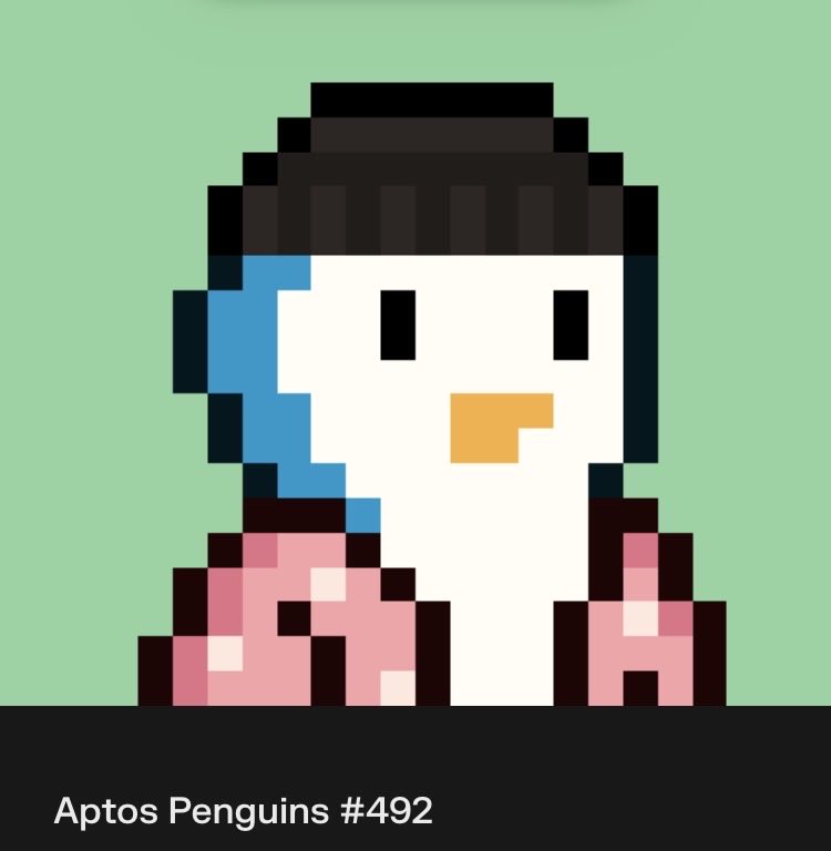 Just bought this cute <a href="/AptosPenguins/">Aptos Penguins</a> from <a href="/wapal_official/">Wapal</a>