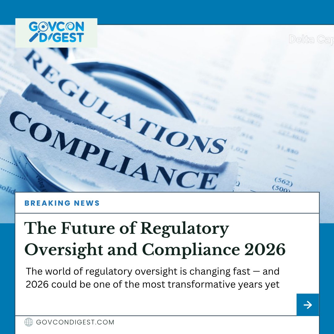 GovConDigest's tweet image. 📜 CMMC 2.0, ESG rules &amp;amp; supply chain oversight are reshaping GovCon.
2026 will reward firms that treat compliance as strategy—not paperwork.
👉 Review your compliance roadmap now.
#GovCon #Compliance #CMMC #Cybersecurity