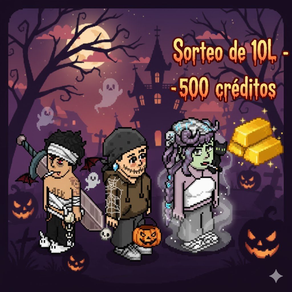 MVPXCHE GVNG (@mapuchegang) on Twitter photo 🎃👻Sorteo 10L - 500 Créditos 🎃👻
⚫️Comienza hoy y termina el 1 de Octubre⚫️
👻Requisitos: seguir estas cuentas <a href="/mapuchegang/">MVPXCHE GVNG</a> <a href="/AstherixES/">𝙰𝚜𝚝𝚑𝚎𝚛𝚒𝚡</a> <a href="/TioFunas/">Tío FunasH</a> y dar Rt a la publicación👻
🟠🟠🟠
🎃¡Buena suerte a todos!🎃
Lider de la cuenta, página/organización MapucheGang <a href="/Hienkuu/">Hienkuu</a> 🎃👻Sorteo 10L - 500 Créditos 🎃👻
⚫️Comienza hoy y termina el 1 de Octubre⚫️
👻Requisitos: seguir estas cuentas <a href="/mapuchegang/">MVPXCHE GVNG</a> <a href="/AstherixES/">𝙰𝚜𝚝𝚑𝚎𝚛𝚒𝚡</a> <a href="/TioFunas/">Tío FunasH</a> y dar Rt a la publicación👻
🟠🟠🟠
🎃¡Buena suerte a todos!🎃
Lider de la cuenta, página/organización MapucheGang <a href="/Hienkuu/">Hienkuu</a>