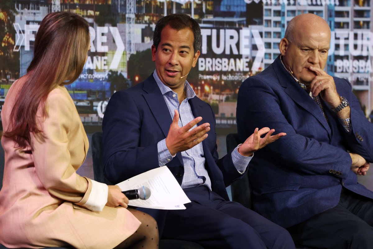 TechnologyOne's tweet image. ICYMI: Our CEO, Ed Chung, joined a panel of Queensland’s top minds in technology and procurement last week to discuss how we can create a legacy for digital innovation in the lead up to Brisbane 2032.

#FutureBrisbane2025 #LocalProcurement #HomegrownTech