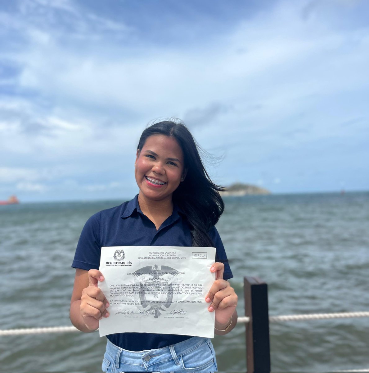 ¡Soy Consejera de Juventud de la Localidad de Santa Marta! Un sueño hecho realidad gracias al esfuerzo y a quienes siempre creyeron en mí. Gracias a Dios, a mi familia y a <a href="/msomoscol/">SOMOS</a> por inspirarme y acompañarme este camino. ¡Vamos con toda porque #HacemosQueLasCosasPasen!