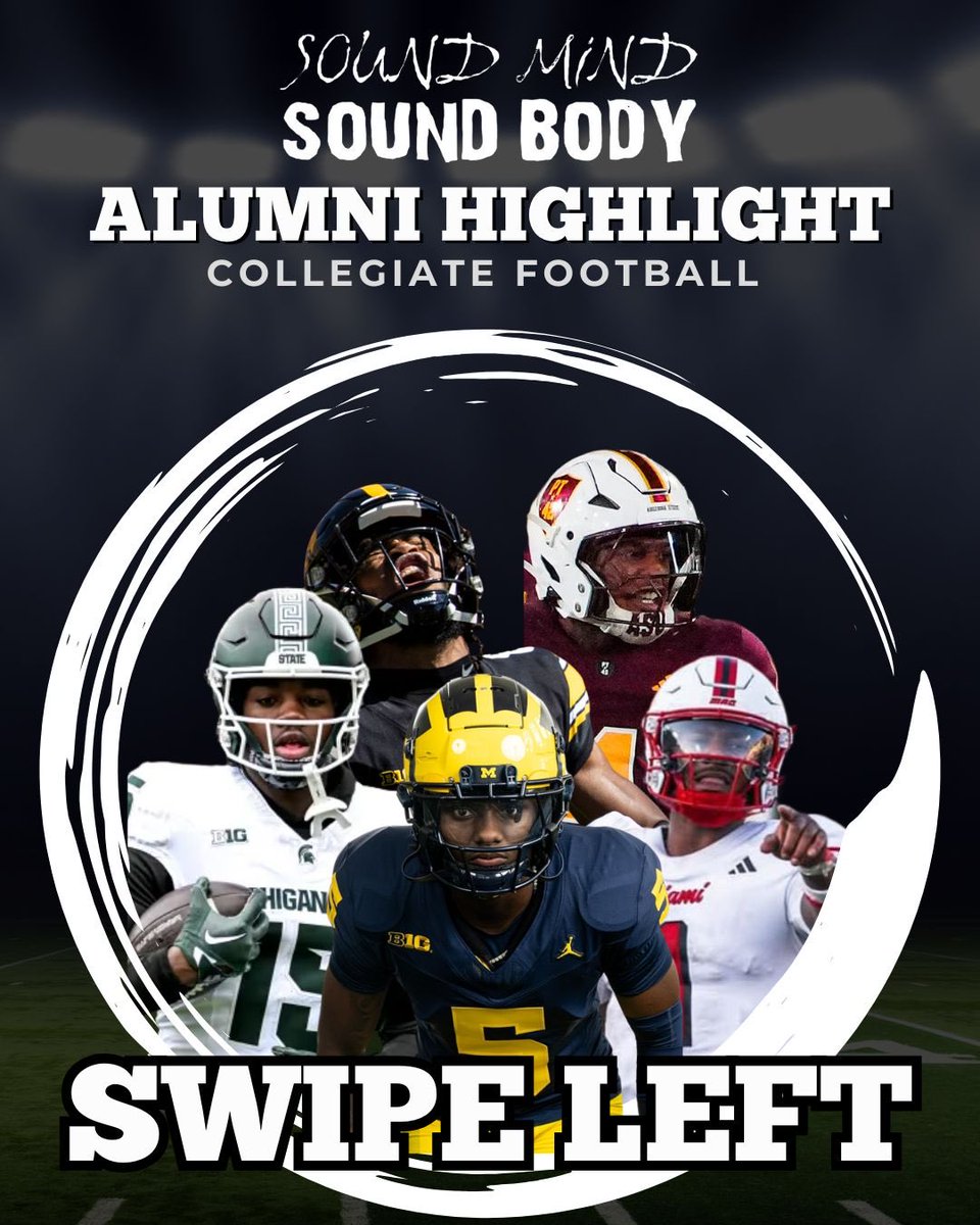 smsbacademy's tweet image. From Detroit to the college stage — our SMSB Alumni keep shining! 🙌🏾🏈

Nick Marsh - @msu_football 

#SMSB #CollegeHighlights #AlumniSpotlight
