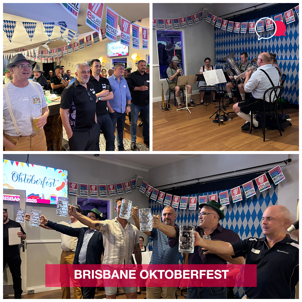 🥨Rittal and Eplan would like that thank our customers, partners, and suppliers for celebrating Oktoberfest with us in Brisbane! 🎉