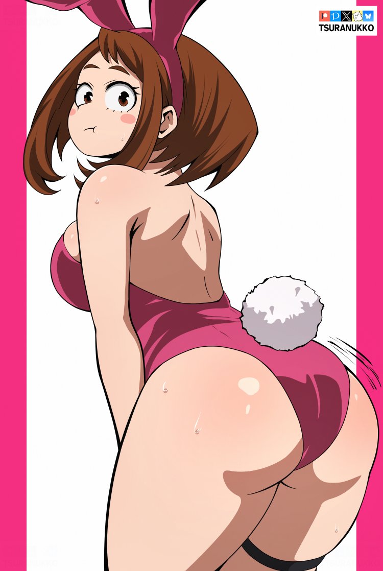 Uraraka's bunny costume for Halloween 🎃❤️
// My Hero Academia