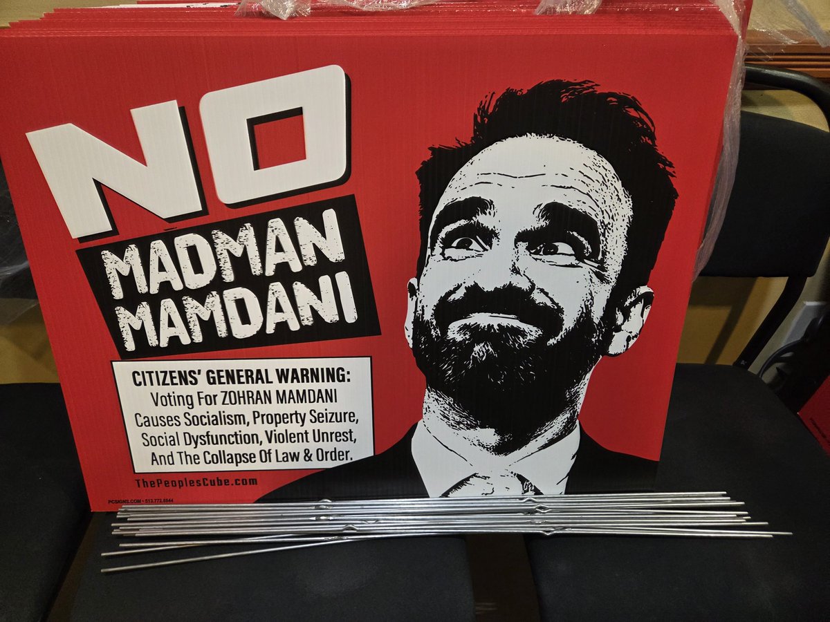 YingTanForNY's tweet photo. We have “No Mamdani” lawn signs available!
No lawn? No problem — put it on your window!

Reach out to me to arrange a pickup or drop-off.
Let’s save NYC! 🇺🇸💪

#savenyc
#yingtan
#asianrepublicanclub
#asianrepublican https://t.co/SicKxIjiWW