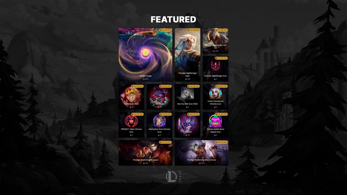 League of Legends Leaks & News tweet media