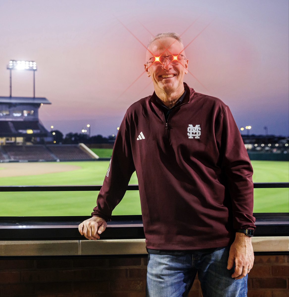 Baseball season isn’t even here and he’s already running folks out of the conference😭