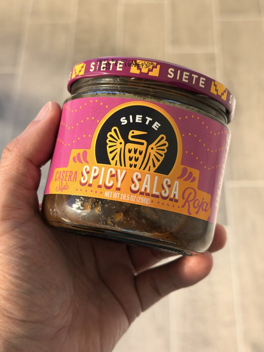 This is like finding Rao’s for marinara sauce, but for salsa. 

Siete is so dang good.