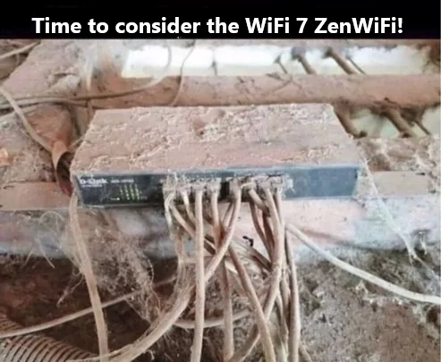 Dogzilla_Woof's tweet image. How to tell when it's time to replace the WiFi router! 😂
@ASUS #WinUrZenWiFi #WorryFreeWiFi