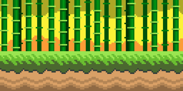 noobsoft's tweet photo. Nothing like a little bamboo 😁

#pixelart |  #indiedev | #indiegame https://t.co/v509wrieR1