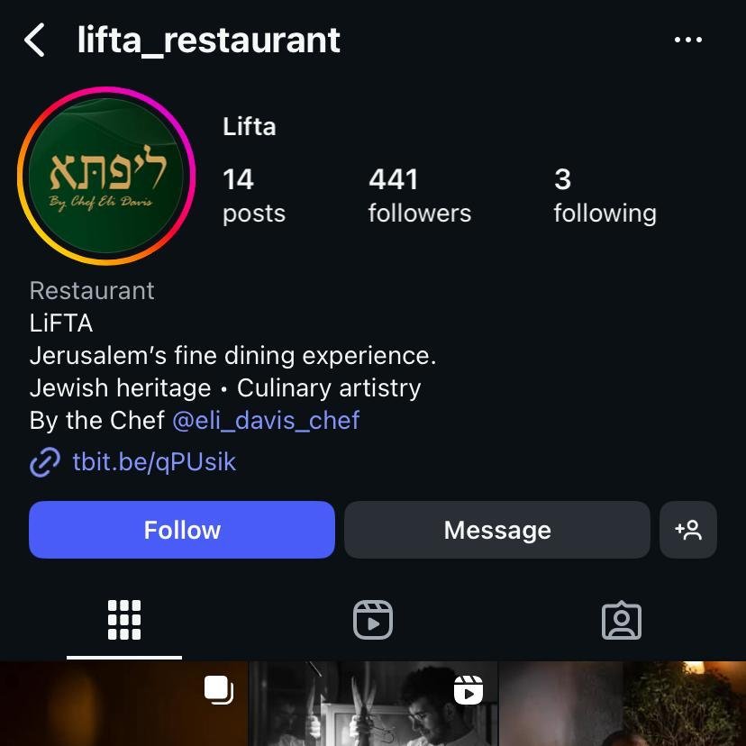 Zionists have no shame.
A restaurant in Jerusalem is promoting "Jewish heritage" while being named "Lifta", after an uprooted Palestinian village by the same name whose remains can still be seen at the entrance to the city.