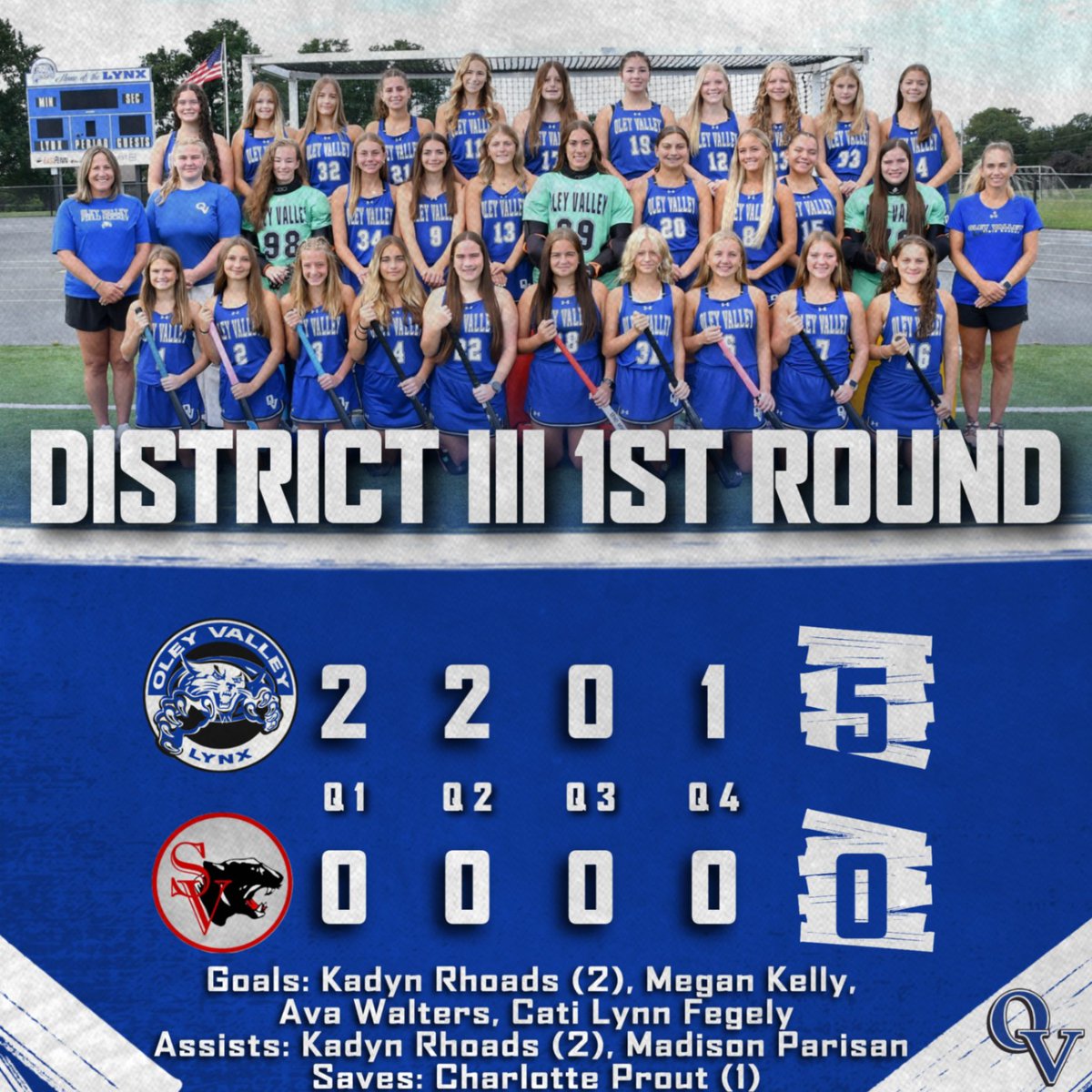 Oley Valley Athletics tweet media