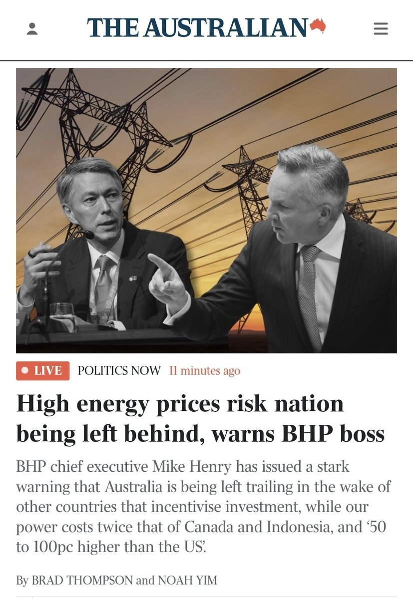 Senator Matt Canavan tweet media