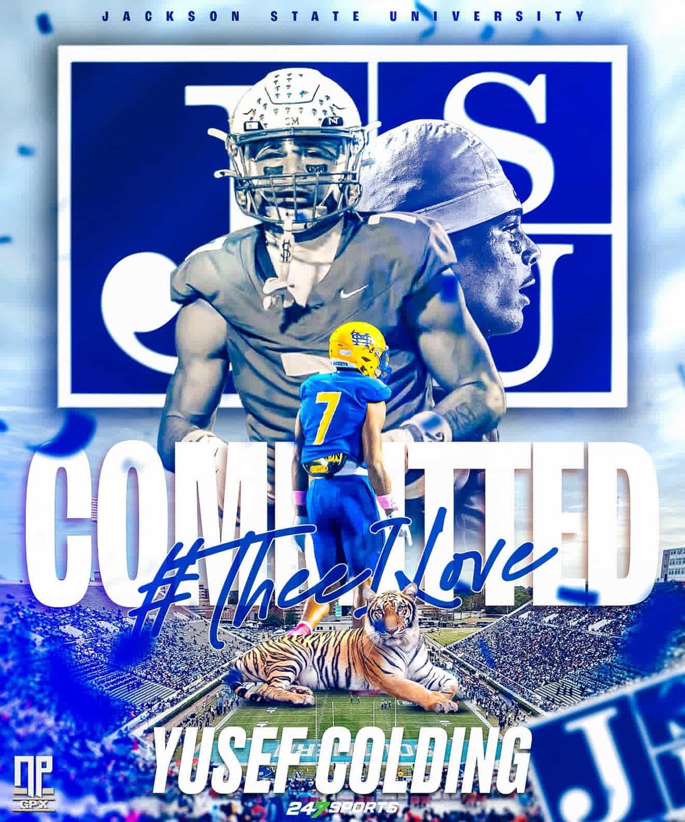 TigerTalk_TV's tweet image. Welcome to #THEE family @yusefcolding! 🔵⚪️🐯🏈