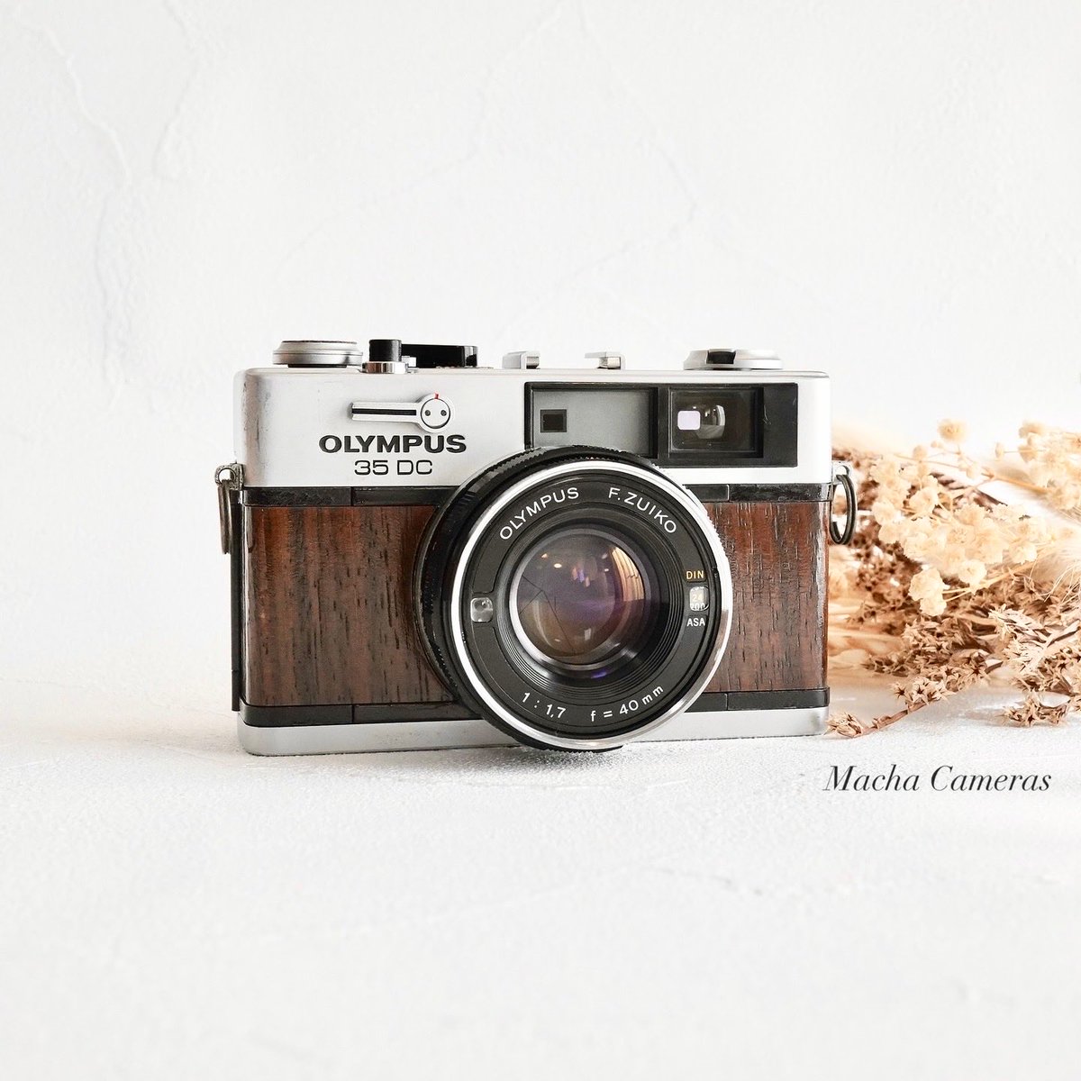 m*！様 [保証書付き] Olympus 35DC 【Macha camera】 Denim Blue デニムブルー Olympus 35DC | Macha Cameras