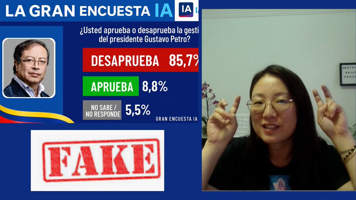 hanwenzhang1982's tweet image. 🚨Comparto con ustedes el último video sobre la Gran "Encuesta" IA.
En resumen:
- La gráfica de los resultados está errada.
- La encuesta es por "recolección digital abierta", susceptible a manipulación de resultados.
- La encuesta es no probabilística, por ende no representa…