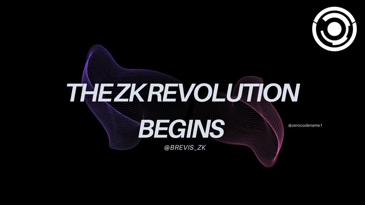Zerocodename1's tweet image. 20 posts. 1 mission: to make blockchain faster, safer, and truly private.

With @brevis_zk, the Zero Knowledge revolution has just begun.

🌐 Follow, share, and be part of the movement.
#BrevisZK #ZeroKnowledge