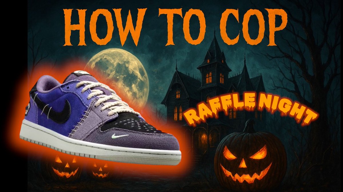 RAFFLE NIGHT FOR ZION VOODOOS  #sneakers #howto #howtocop #trending #vir... youtube.com/live/hiUBhVUy2… via <a href="/YouTube/">YouTube</a> 9pm