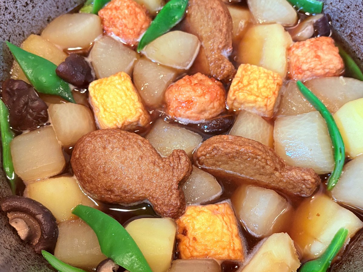 kamaboko様 少し寒さを感じる季節になったので、 ほっこり温かい煮物に「お好み十