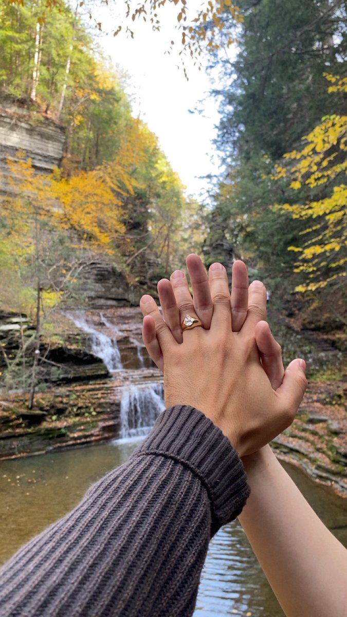 bigdaddyiris's tweet photo. So I got engaged last weekend 🥰 https://t.co/tK4KFR28TR