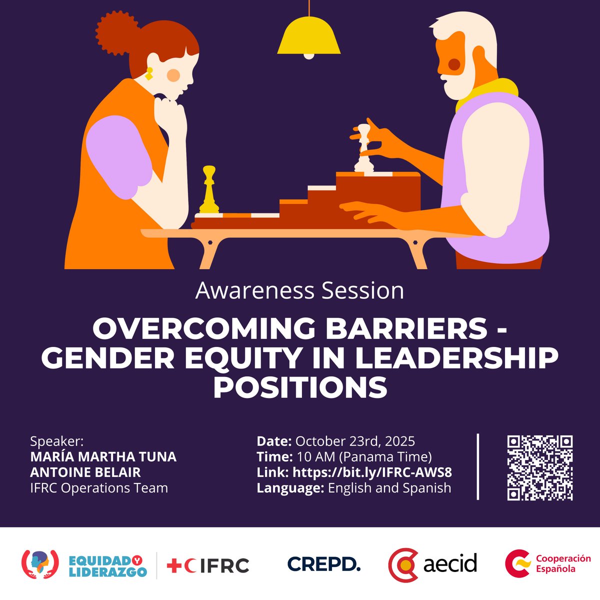 Surge_Americas's tweet photo. 📣😎🎟️ WEBINAR - Superando Barreras  - Equidad de Género en Posiciones de Liderazgo

📅 Fecha: 23 de Octubre de 2025
⏰ Hora: 9:00 AM Centro America | 10:00 AM Panamá | 11:00 AM EL Caribe | 12:00 MD Argentina
🌐 Idioma: Español e Inglés
🔗 Vía Zoom: https://t.co/jHQhfnEN2H https://t.co/qusILI82MI