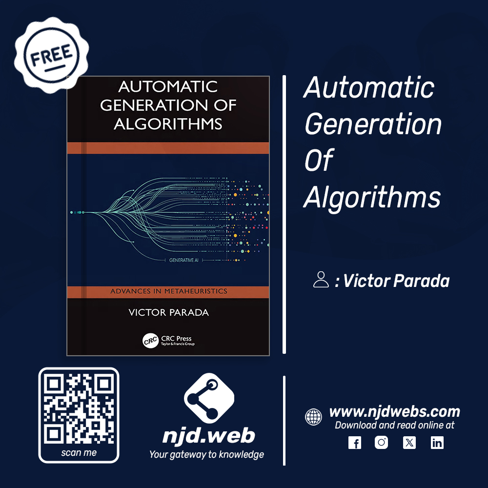 njdwebs's tweet image. ⚙️ Automatic Generation of Algorithms
Step into the future of computing where algorithms design themselves!
📖 Available now on NJD Web — download it or read it online.
#NJDWeb #Algorithms #Automation #ArtificialIntelligence #ComputerScience #MachineLearning  #Innovation
