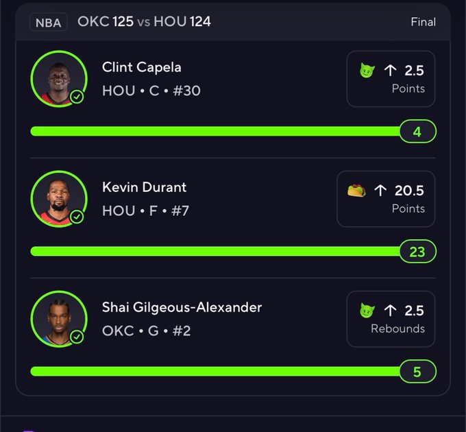 🍀WHO WANTS TO RUN IT BACK???

GOT ANOTHER 25X SLIP LOCKED FOR FLEX FRIDAY🍀let ride now 

eat GREEN🍀
CLICK THE LINK TO JOIN ⬇️⬇️

➡️t.me/+-aQ-jL1PInRhN…

#MLB #Gobetaverse #gamblingX #prizepicks #gamblingtwitter