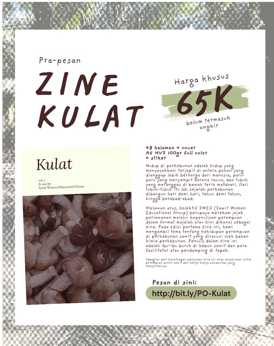 BuruhSiluman's tweet image. Teman2 skrg sudah bisa PO zine ini melalui link yg tercantum ya!