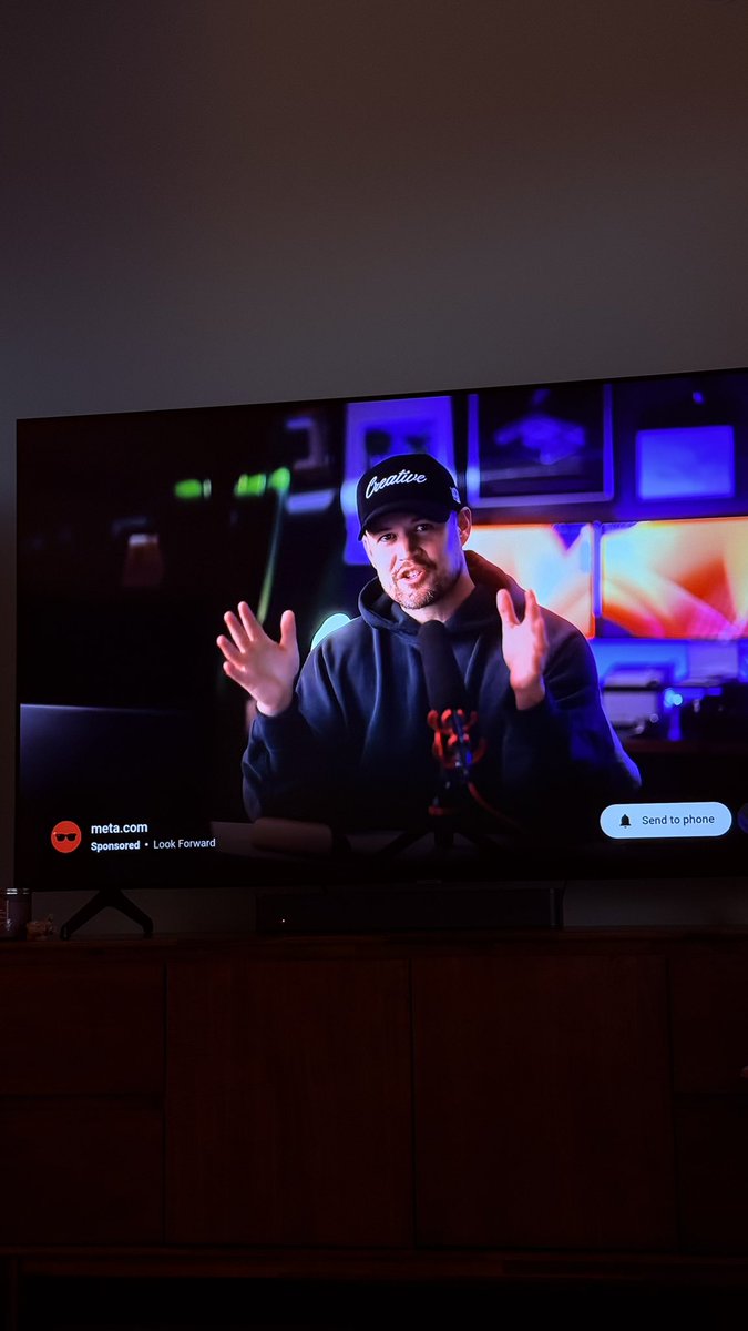 I see something on this <a href="/Meta/">Meta</a> ad on my tv. 

<a href="/veefriends/">VeeFriends</a> <a href="/garyvee/">Gary Vaynerchuk</a> <a href="/adamripps/">Adam Ripps</a>