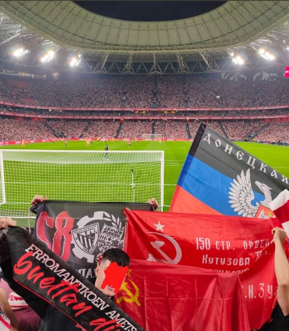 Basque fans always on the correct side of history.