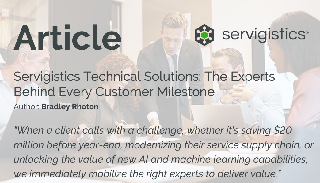 Trusted worldwide, Servigistics Services combines deep expertise, disciplined execution, and a proven record of delivering measurable value for our clients. Learn how we deliver results: ptc.co/kMxg50XgyCy