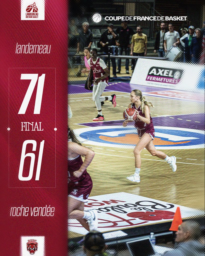 Plus que diminuées, les Yonnaises s’inclinent en Bretagne pour la deuxième fois. ❌

Fin de l’aventure en Coupe de France, place au championnat.