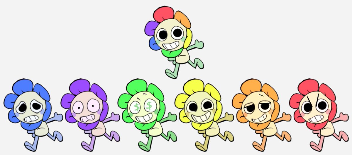 zleepysnailz's tweet image. the seven dandy souls