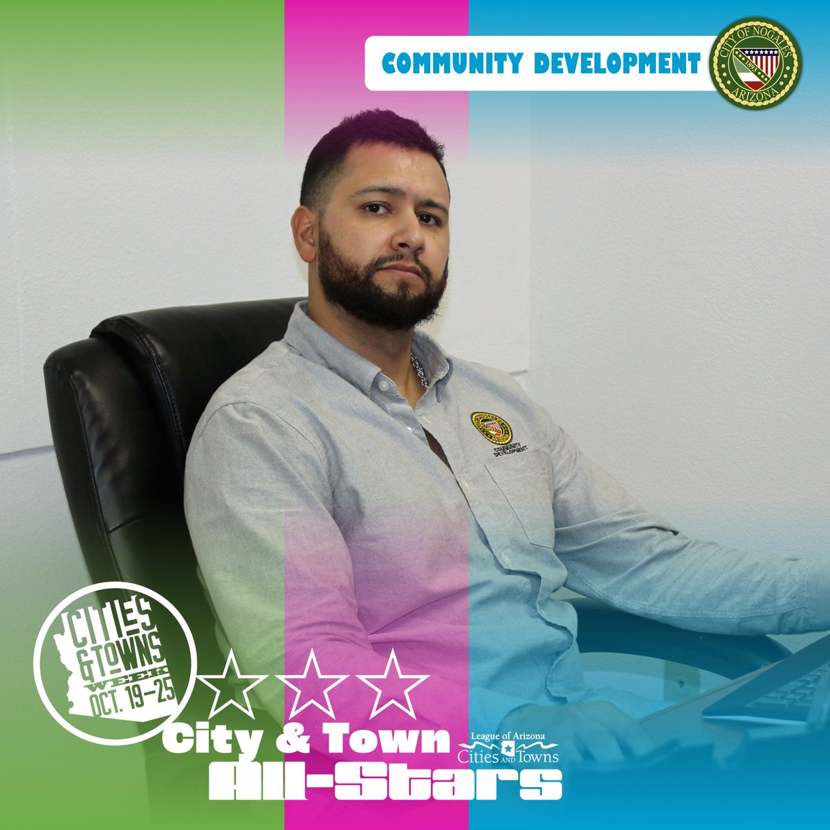 cityofnogales's tweet image. Arizona Cities & Towns Week – Day 5:
Community Development Department
#AZCityWeek #CityOfNogales #CommunityDevelopment #BuildingNogales #NogalesStrong #PublicService #LocalGovernment