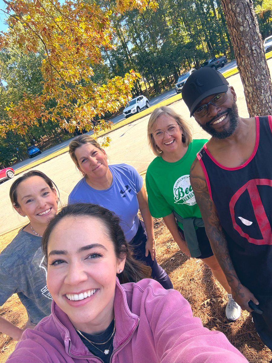 Wellness Wednesday at RNE… the perfect fall day for a walk around Roswell Area Park! #RNEGreatThings