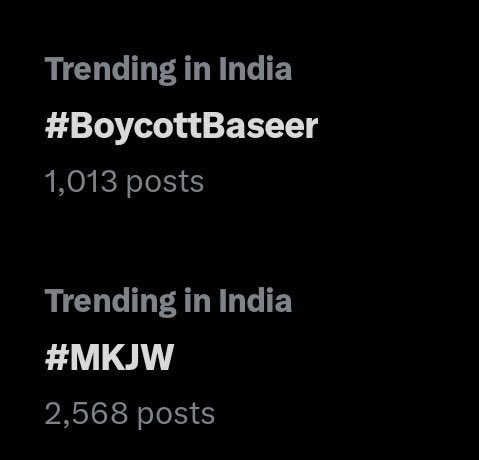 _devil_007__'s tweet photo. We don’t hate we just don’t tolerate disrespect. 
#MKJW𓃵 always stands for our champ

Power of #MKJW

#BoycottBaseer https://t.co/VZBuwnAsrH