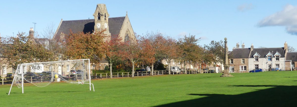 Swinton FC,Berwickshire,who have a monument in the centre circle! <a href="/GRFootball/">Grassroots Football #grassrootsfootball</a> <a href="/SkyFootball/">Sky Sports Football</a> <a href="/FootballFunnnys/">FootballFunnys</a>