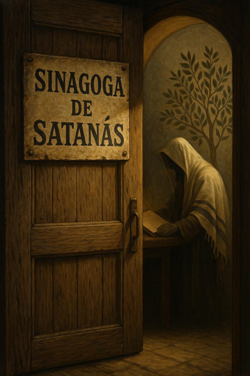 EniorJimenez's tweet photo. ¿Imagínate llamar "hijos de Dios" a quién Jesús llamó "hijos del diablo"? (Juan 8:44).  

¿Imagínate llamar "nación santa" a quién Jesús llamó "sinagoga de Satanás"? (Apocalipsis 2:9 y 3:9).  

¿Imagínate llamar "la niña de los ojos de Dios" a quién Jesús llamó "raza de víboras"? (Mateo 23:33).  

¿Imagínate llamar "la ciudad de Dios" a quién la Escritura llama "Sodoma, la gran ciudad ramera"? (Apocalipsis 11:8).   

¿Imagínate llamar "hermanos mayores" a quién la Escritura claramente identifica como anticristos? (1 Juan 2:22).   

Esto es lo que ha hecho el dispensacionalismo y su aplicación a la política, el sionismo: ha envenenado el pozo y corrompido la fe de muchos cristianos profesos. Ahora veneran a los asesinos de Cristo y persiguen a sus propios hermanos que se atreven a luchar por Cristo contra los anticristos.   

Sin duda, estamos en tiempos, como advirtió el Apóstol, de gran apostasía (2 Tesalonicenses 2:3).   

Entienda quien pueda ...